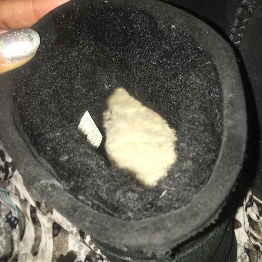 Black Suede Women’s Short UGG Boots - Soft Lining